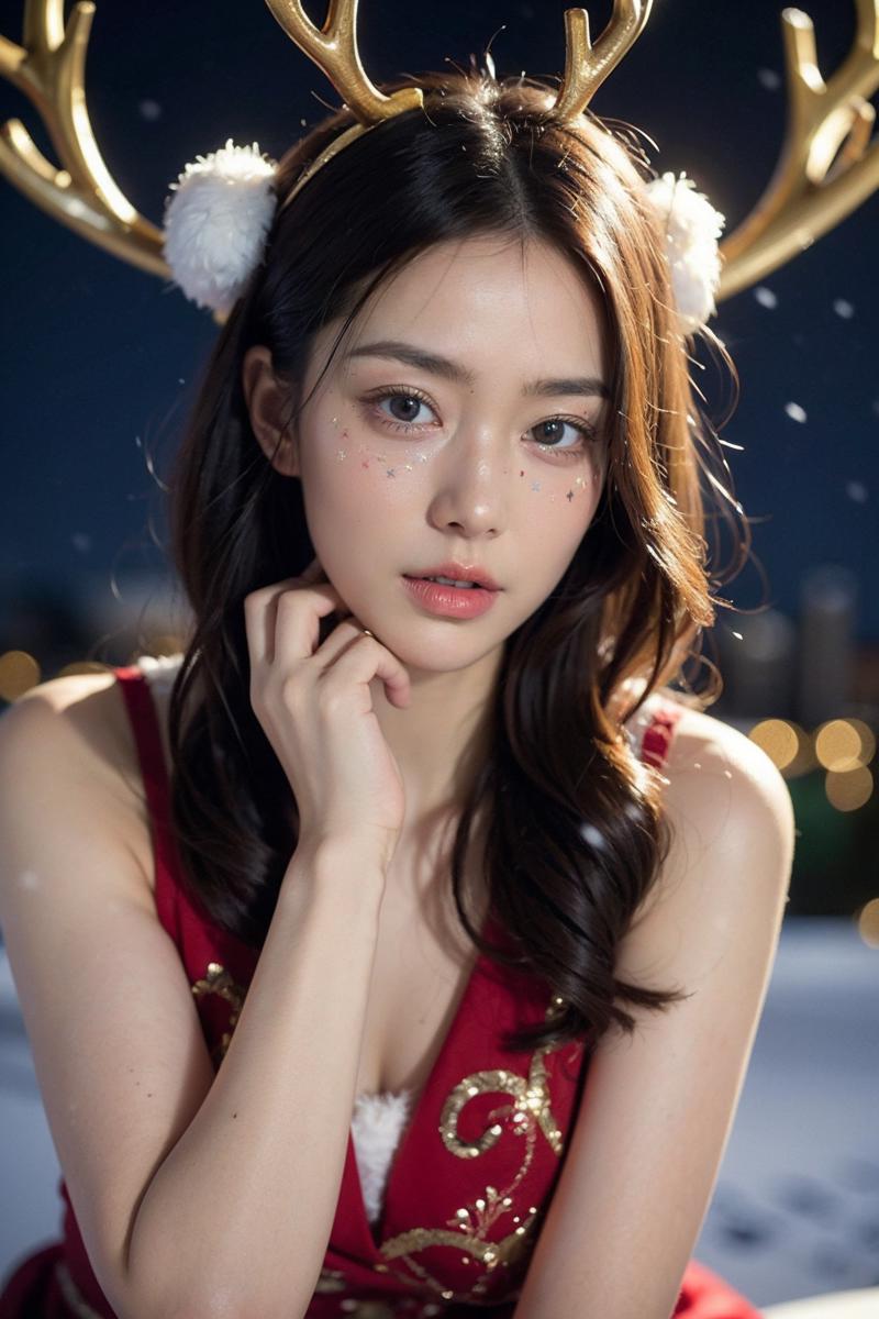 04073-3045614522-(best quality_1.5),(masterpiece_1.5),1girl,christmas clothes,antlers,close-up,exquisite eyes,night,cityscape,snowing,striped sto.png